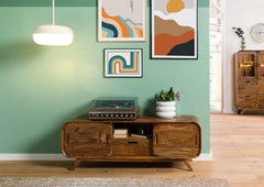 Marwar Solid Sheesham Wood Media Console / TV Unit