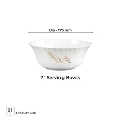 Aurelia Collection Serving Bowl 1 Pc - SELENE (Treo by Milton)