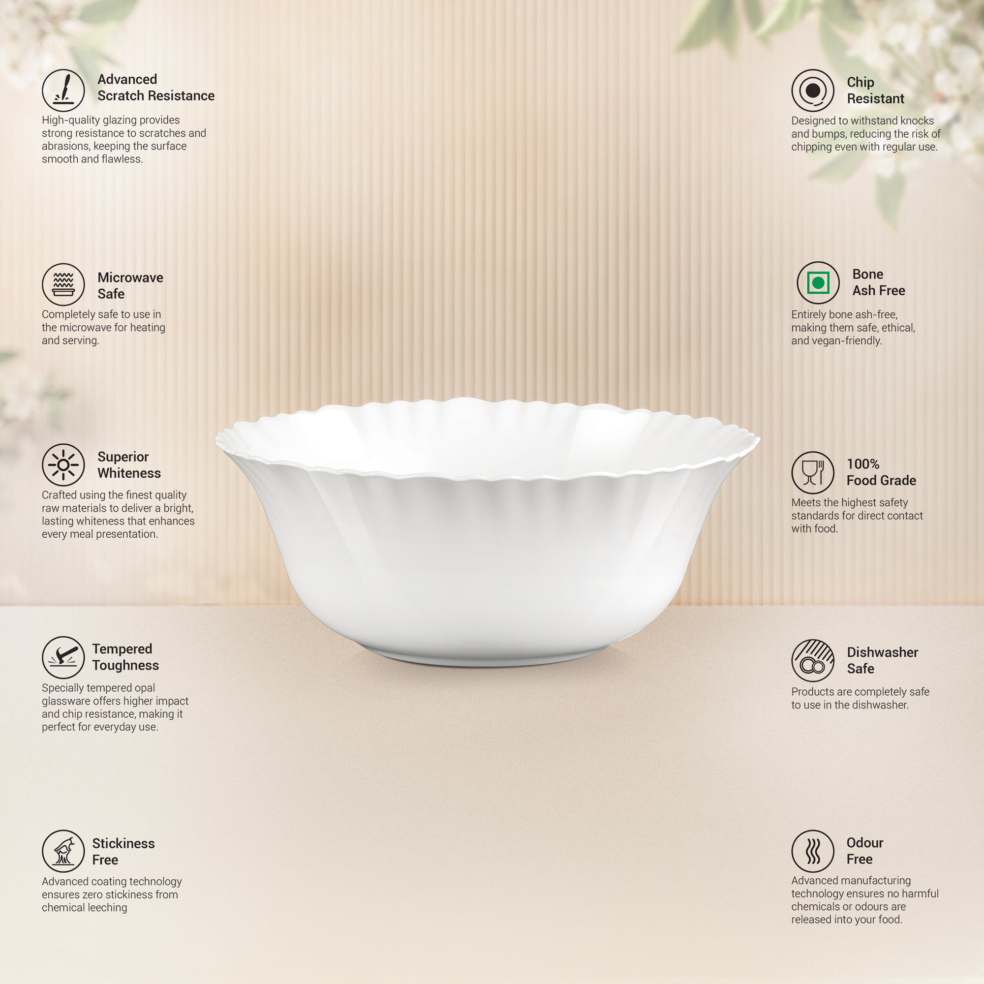 Aurelia Collection Serving Bowl 1 Pc - ARASHI (Treo by Milton)