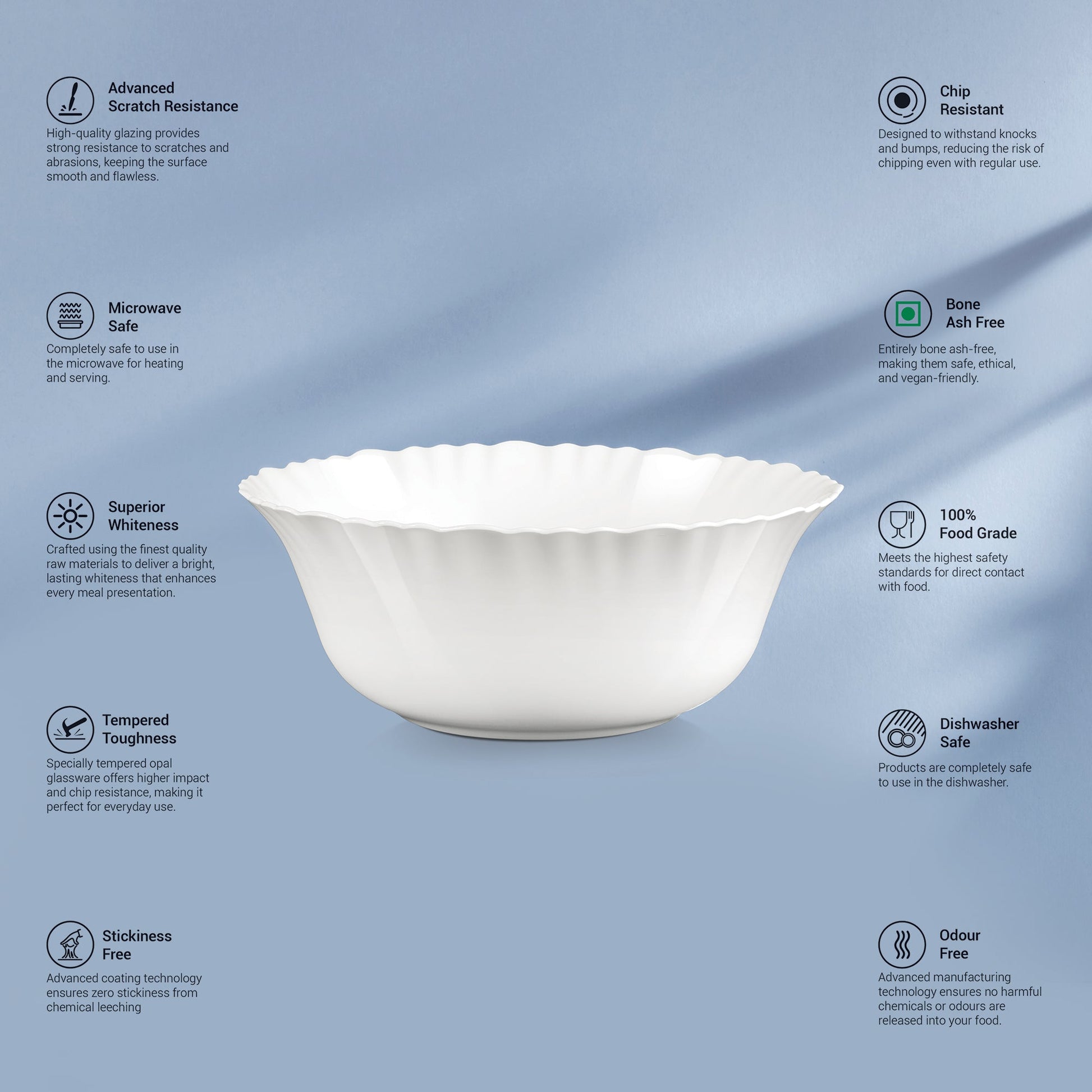 Aurelia Collection Serving Bowl 1 Pc - LUNIS (Treo by Milton)