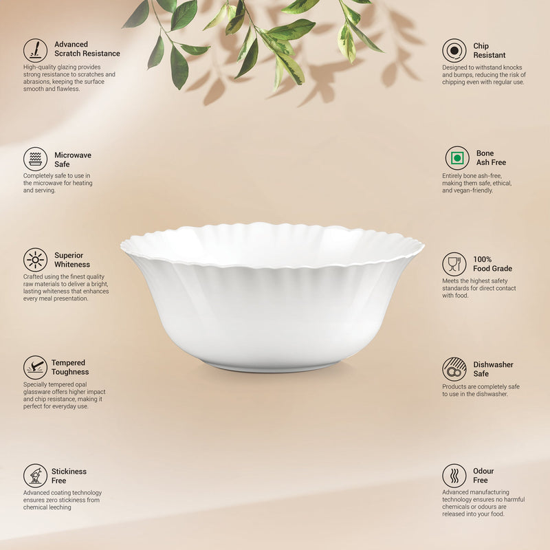 Aurelia Collection Serving Bowl 1 Pc - MEENA (Treo by Milton)