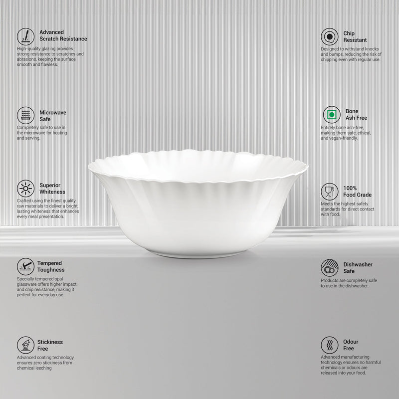 Aurelia Collection Serving Bowl 1 Pc - (Treo by Milton)