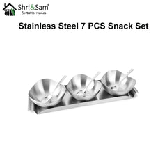 Stainless Steel 7 PCS Snack Set