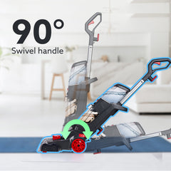 AGARO Elite Upright Wet & Dry Carpet Cleaner, 800W, 13.5 kPa Suction Pressure, 2 in 1 Handheld Carpet Spot Cleaner Machi