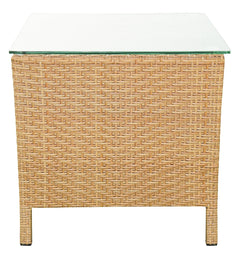 Babai Outdoor Patio Seating Set 2 Chairs and 1 Table Set (Cream)