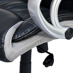 Nilkamal Travis High Back Office Chair Black/Grey)