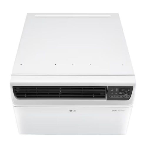 LG 1.5 Ton 3 Star DUAL Inverter Window AC | 100% Copper Tubes | Convertible 4-in-1 Cooling | Top Air Discharge | Super Silent Operation (AW-Q18WUXA, 2026 Model - New BEE Star Rated) White