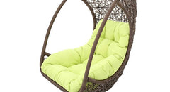 Bianchi Single Seater Hanging Swing Without Stand For Balcony , Garden Swing (Dark Brown )