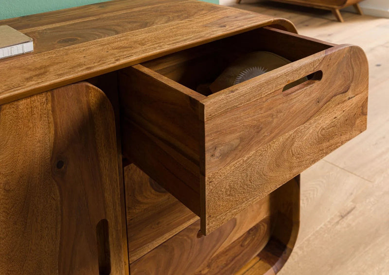 Marwar  Solid Sheesham Wood Storage Cabinet