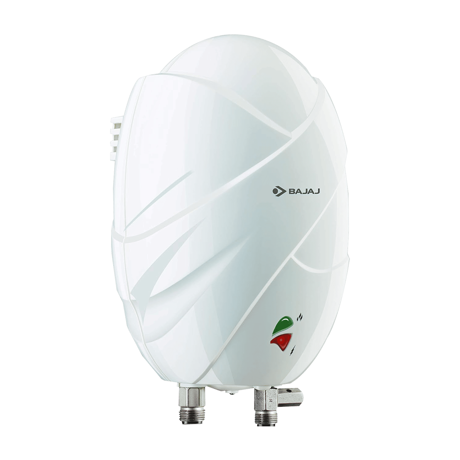 BAJAJ Flora 3 Litre 4 Star Vertical Instant Geyser with Swirl Flow Technology (White)