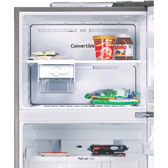 LG 446 Litres 1 Star Frost Free Double Door Convertible Refrigerator with Door Cooling Plus Technology (GL-T502CPZR, Shiny Steel)