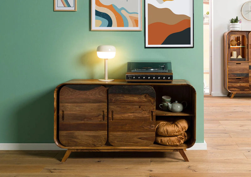 Marwar Solid Sheesham Wood Sideboard / Storage Cabinet