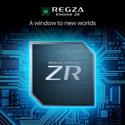 TOSHIBA C450 109.22 cm (43 inch) QLED 4K Ultra HD VIDDA TV with Regza Engine ZR