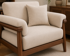 Mamta Milano Luxury Italian 1 Seater Sofa