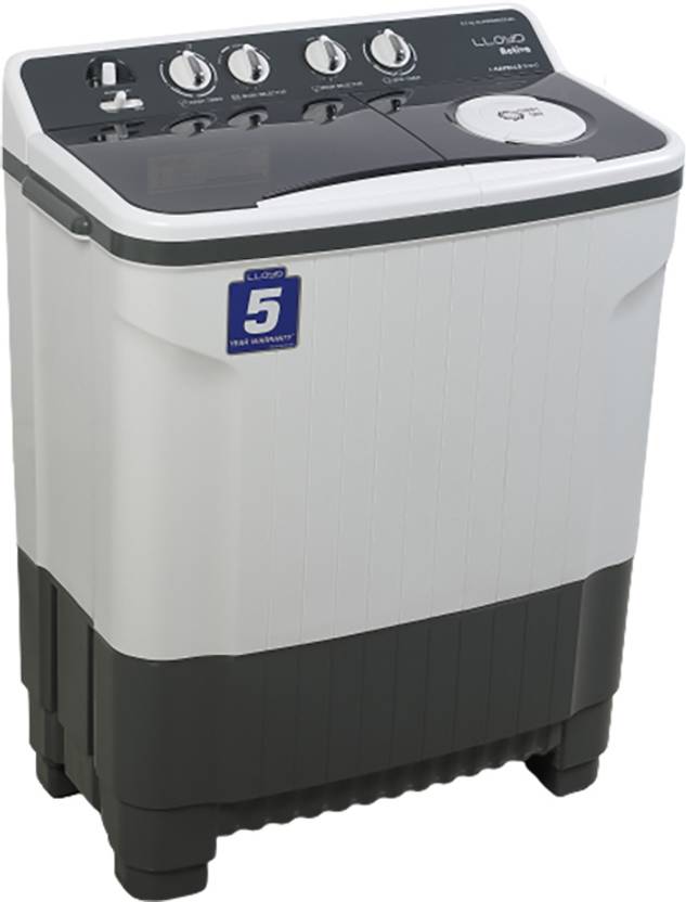 Lloyd by Havells 8 kg 1300 RPM, Soak Function, 3 Wash Programs, Swift Dry, Magic Filter Semi Automatic Top Load Washing Machine Grey, White (GLWMS80DDGAC)-3