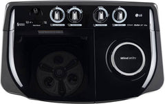 LG 8 kg Semi Automatic Top Load Washing Machine Black (P8015SKAZ)-4