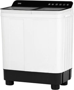 Haier 8.5 kg Semi Automatic Top Load Washing Machine Black, White (HTW85-178BK)-3
