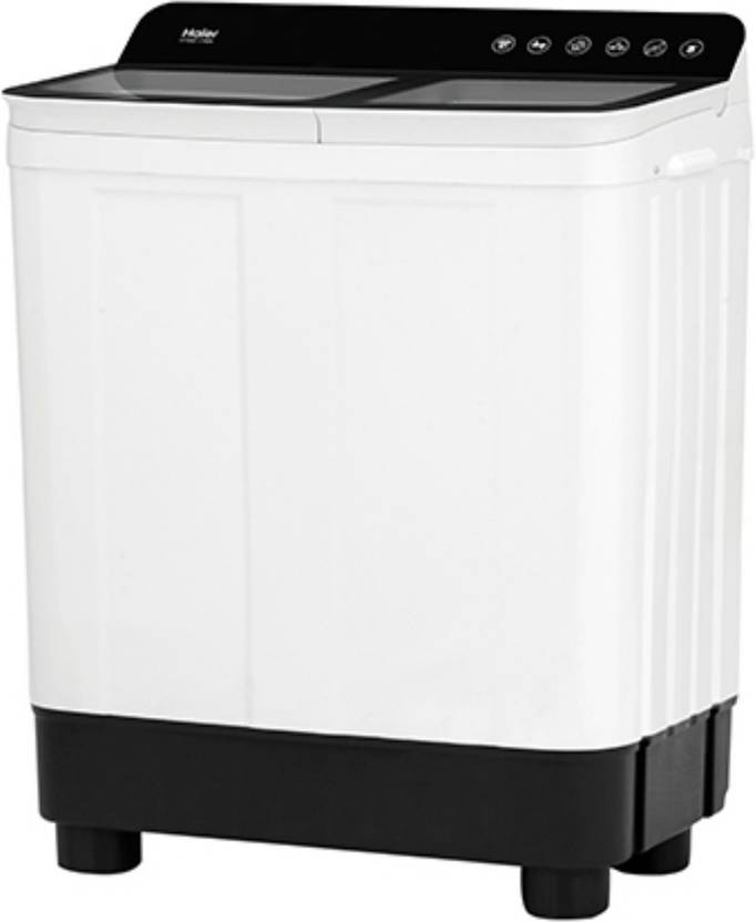 Haier 8.5 kg Semi Automatic Top Load Washing Machine Black, White (HTW85-178BK)-3
