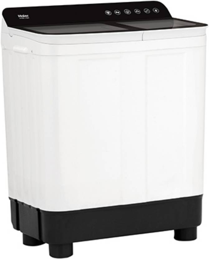 Haier 8.5 kg Semi Automatic Top Load Washing Machine Black, White (HTW85-178BK)-2