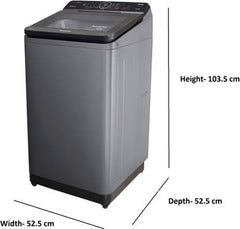Panasonic 8 kg with Wi-Fi Enabled Fully Automatic Top Load Washing Machine with In-built Heater Grey (NA-F80AH1CRB)