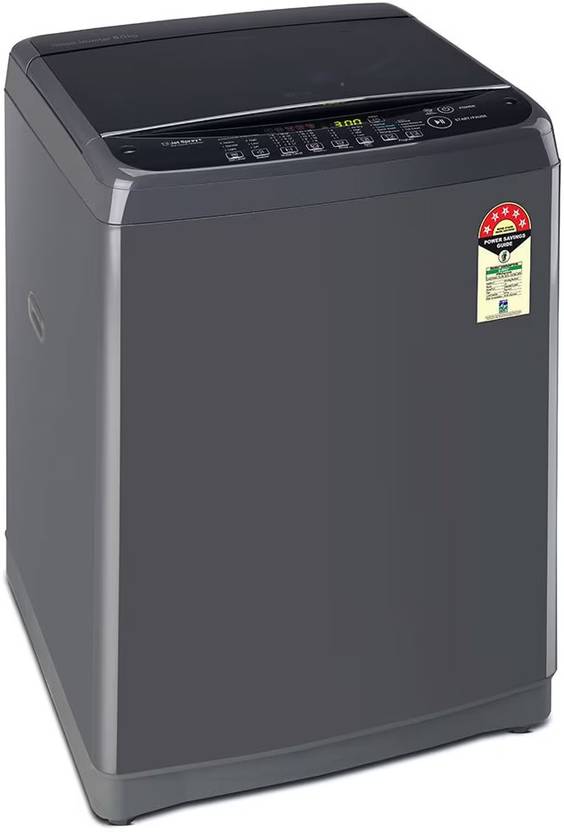 LG 8 kg Fully Automatic Top Load Washing Machine Black (T80SNMB1Z)-2