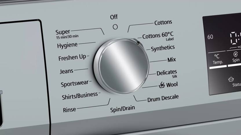 Siemens 8 kg Fully Automatic Front Load Washing Machine with In-built Heater Silver (WM14J46SIN)-4
