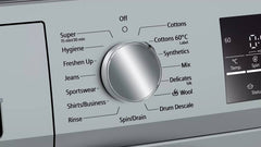 Siemens 8 kg Fully Automatic Front Load Washing Machine with In-built Heater Silver (WM14J46SIN)-4