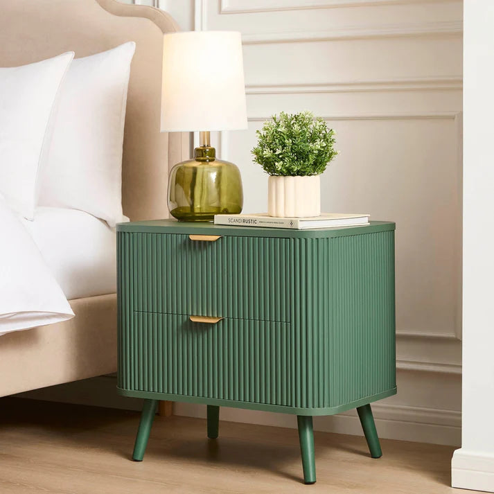 Selin 2 Drawer Bedside Table