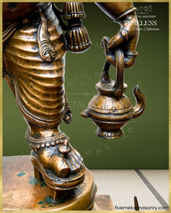 Mappillai Ganesha - Panchaloha Bronze Icon - 25"- Timeless Collection