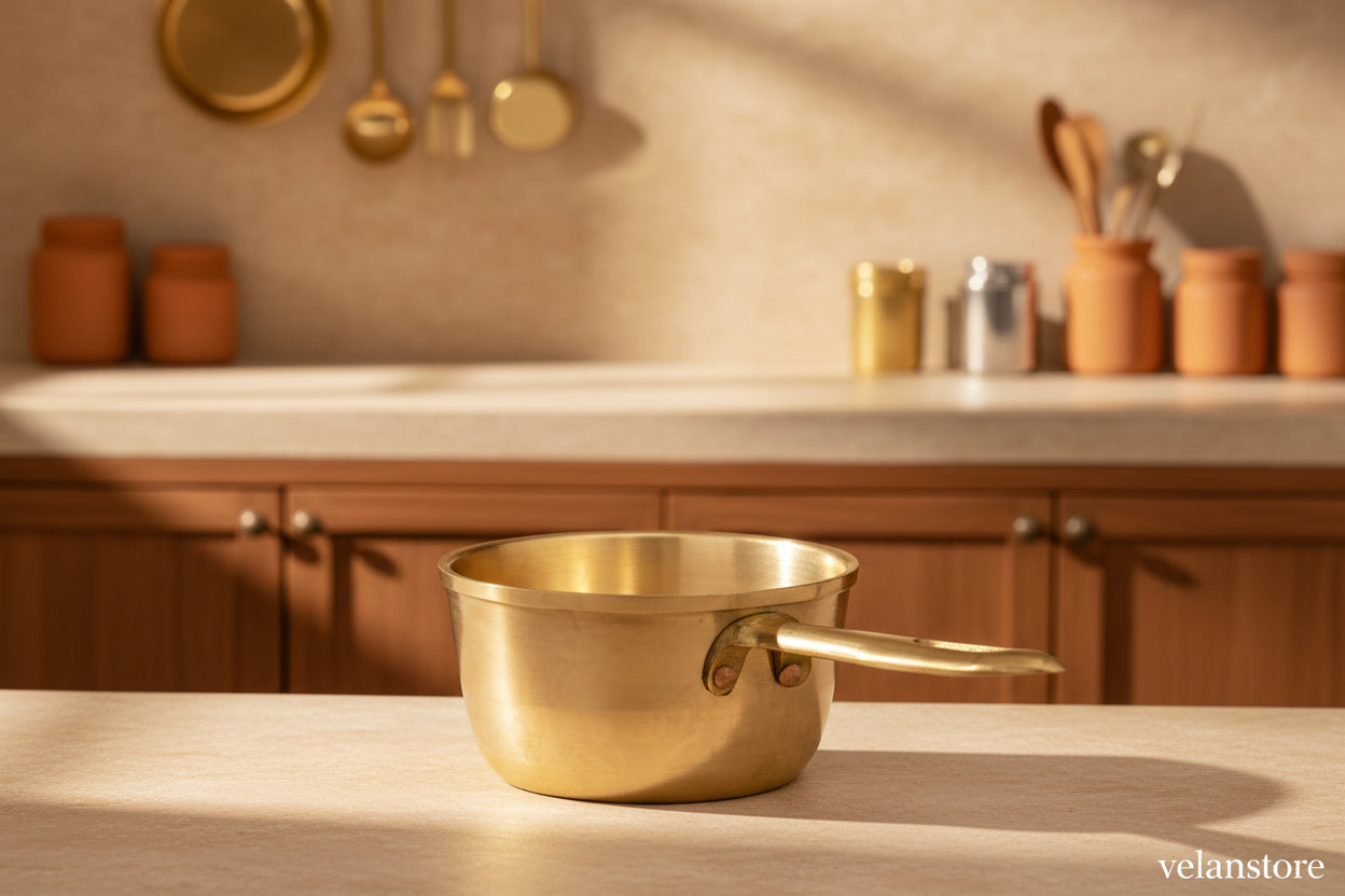 Bronze Milk Sauce Pan (1 liter)