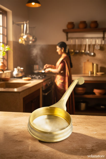 Traditional Bronze/Kansa Val Uruli (Big)