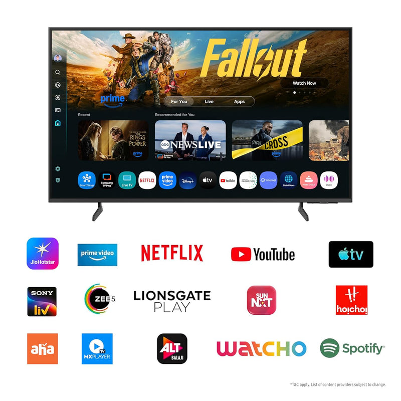 Samsung 163 cm (65 inches) Vision AI 4K Ultra HD Smart QLED TV QA65QEF1AULXL