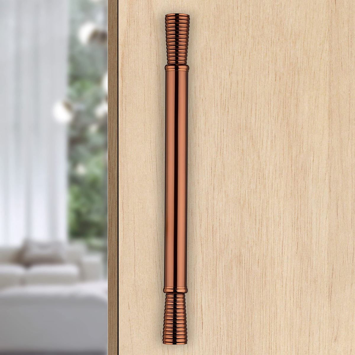 Plantex Main Door Handle/14 Inch Door Handle for Main Door/Pull-Push Handle for Home/Office/Hotel - Pack of 1 (PVD Rose Gold) - 3 Years Warranty-6