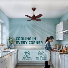 V-Guard Windle Pro PS 600 mm High Speed Ceiling Fan-3