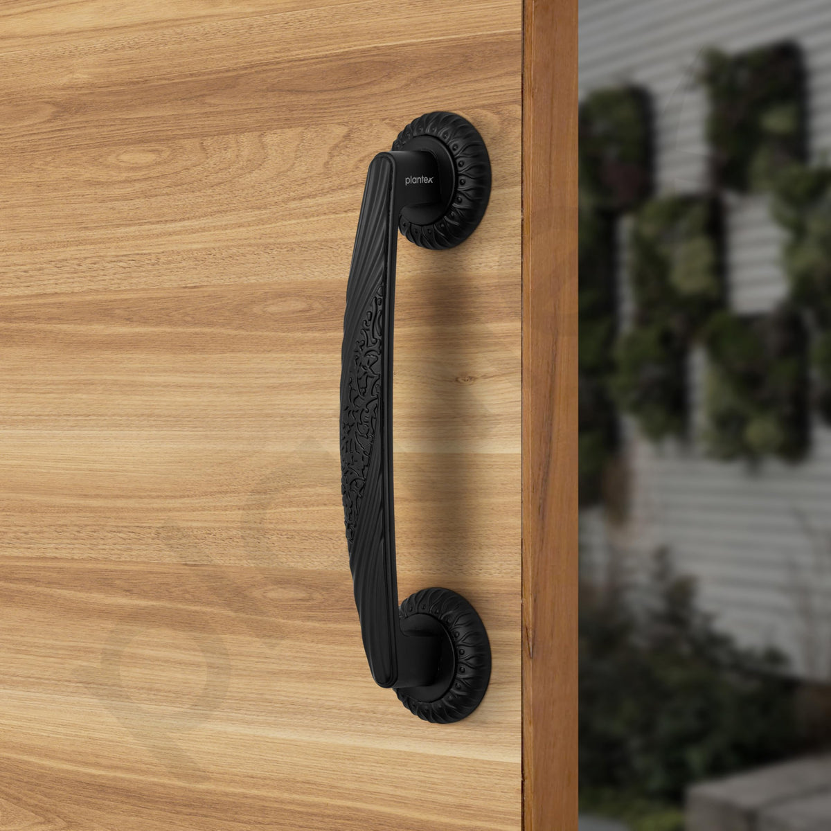 Plantex Door Handle/10 Inch Main Door Handle/Handle for Wooden Door/Pull-Push Door Handle/Door Accessories/3 Years Warranty (Pack of 1, Black)-5