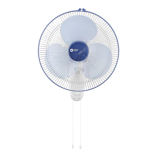 Orient Electric 400 MM Wall-44 Wall Fan | Wall Mount Fan for Home & Kitchen | Powerful Motor with High Air Delivery | Smooth Oscilation, 3-Speed Control | 2 Years Warranty by Orient | Azure Blue
