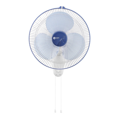 Orient Electric 400 MM Wall-44 Wall Fan | Wall Mount Fan for Home & Kitchen | Powerful Motor with High Air Delivery | Smooth Oscilation, 3-Speed Control | 2 Years Warranty by Orient | Crystal White