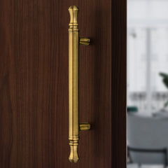 Plantex 14 inch Main Door Handle/Heavy Duty Door Handles for Main Door/Pull-Push Handle for Glass & Wooden Doors - Pack of 1 (Brass Antique) - 3 Years Warranty-6