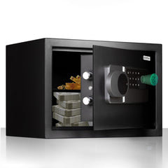 Plantex 23 Litre Digital Safe Locker for Home/Safe Locker Box with Touchscreen Panel/User Dual Code Access with Emergency Key Locks/Locker for Home Jewellery/2 Years Warranty By Plantex (Black)-2
