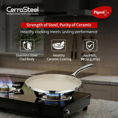 Pigeon Cerrasteel Ceramic Coated Non-Stick Flat Tawa