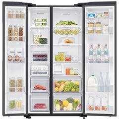 Samsung 692 L Inverter Frost-Free Side-by-Side Refrigerator (RS72A50K1B4/TL)-4