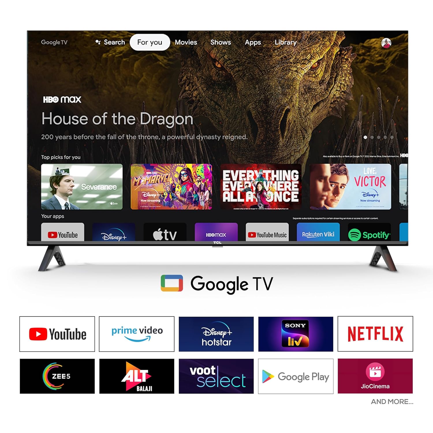 TCL 164 cm (65 inches) 4K Ultra HD Smart QLED Google TV 65T8C