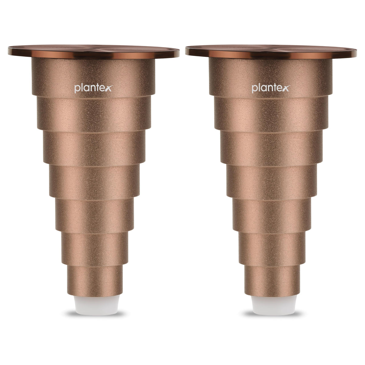Plantex Heavy Duty Round 4 inch Spare Sofa Legs for Bed Furniture/Sofa Legs for Furniture Fitting/Table Legs/Sofa Leg Set of 2 pcs (Rose Gold) (Model APS-DTS-66)-1