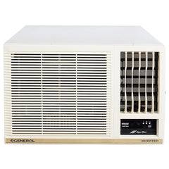 O-General BBAA Series 1.2 Ton 3 Star Window AC With Super Wave Technology 3-Speed Cooling (AFGB14BBAA-B, White)