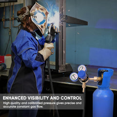 Amaan Double Gauge Co2 Regulator || Single Stage Double Gauge Co2 Regulator || Industrial Welding Products