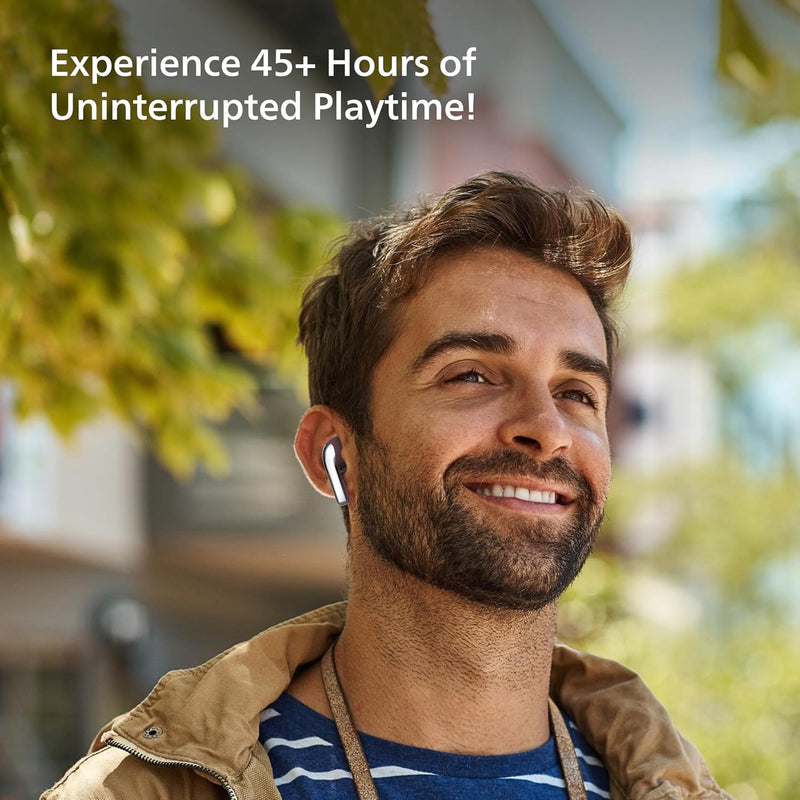 Philips Audio TAT1179RD/94 True Wireless in-Ear Earbuds with Pocket Sized Charging Case