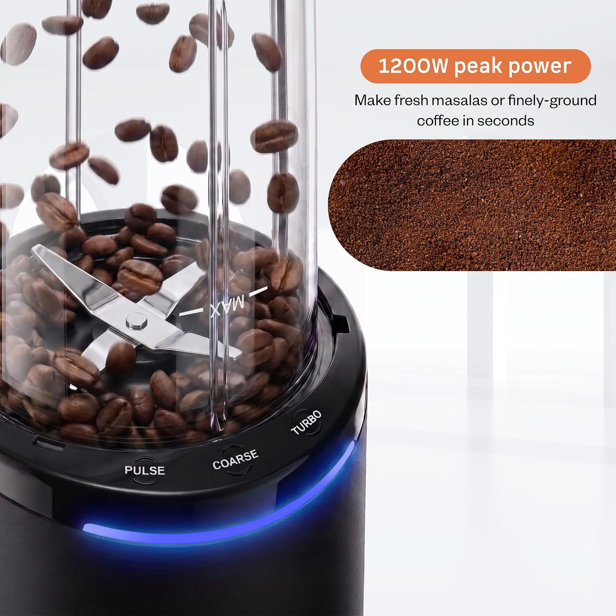 Atomberg New Launch Zephyr 4J Nutri Blender | Mixer-Grinder-Smoothie Maker