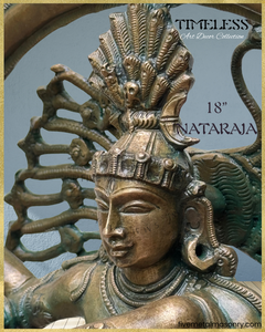 Nataraja Panchaloha Bronze Icon - 18" - Timeless Collection