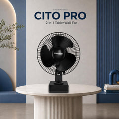 Crompton CITO PRO HS Wall cum Table Fan 225 mm-2