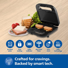 Philips HD3010/80 IN SANDWICH MAKER- GRILL XL size